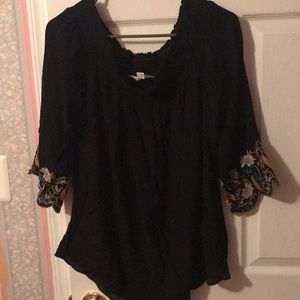 Off the shoulder top